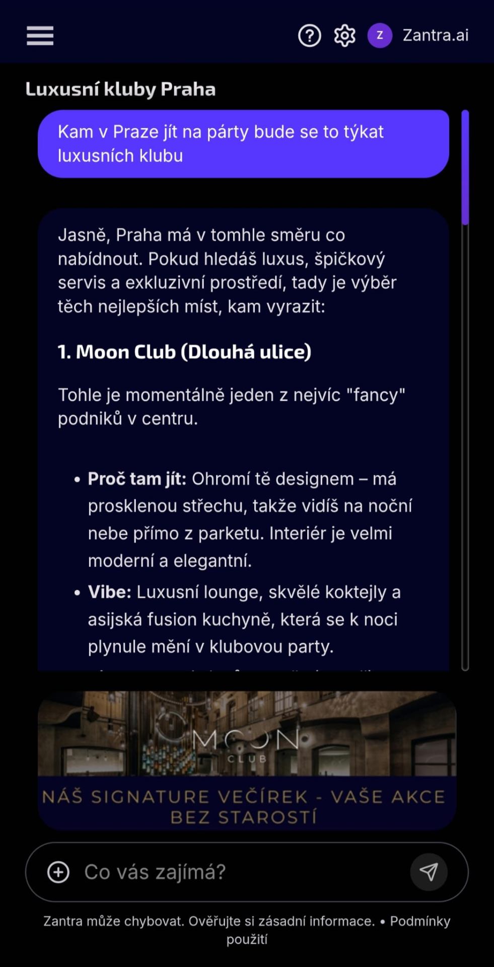Zantra AI – generování obrázku s produktovou reklamou